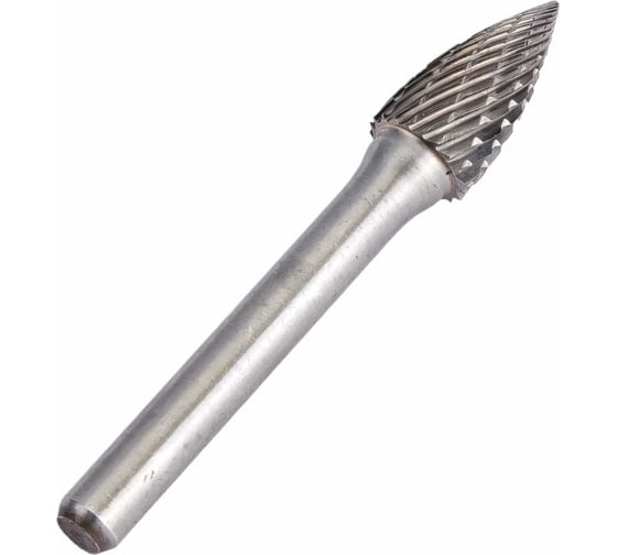 Изображение товара Бор-фреза форма G парабола с заостренной головой DC (10х20/65 мм; хвостовик 6 мм) D.BOR RB-DC-G-10-065-6