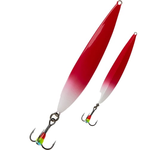 Изображение товара Вертикальная зимняя блесна LUCKY JOHN PEIP 50мм, расцветка RW, блистер LJPE50-RW