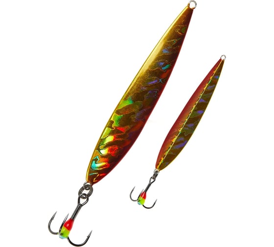 Изображение товара Вертикальная зимняя блесна LUCKY JOHN PEIP 60мм, расцветка RG, блистер LJPE60-RG