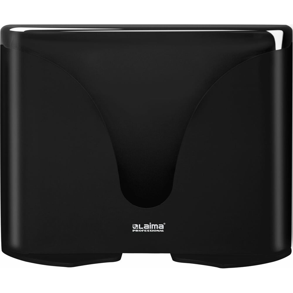 Изображение товара Диспенсер для полотенец LAIMA Extra Professional, система H2, Z-сложения, черный, Abs-пластик, 609473