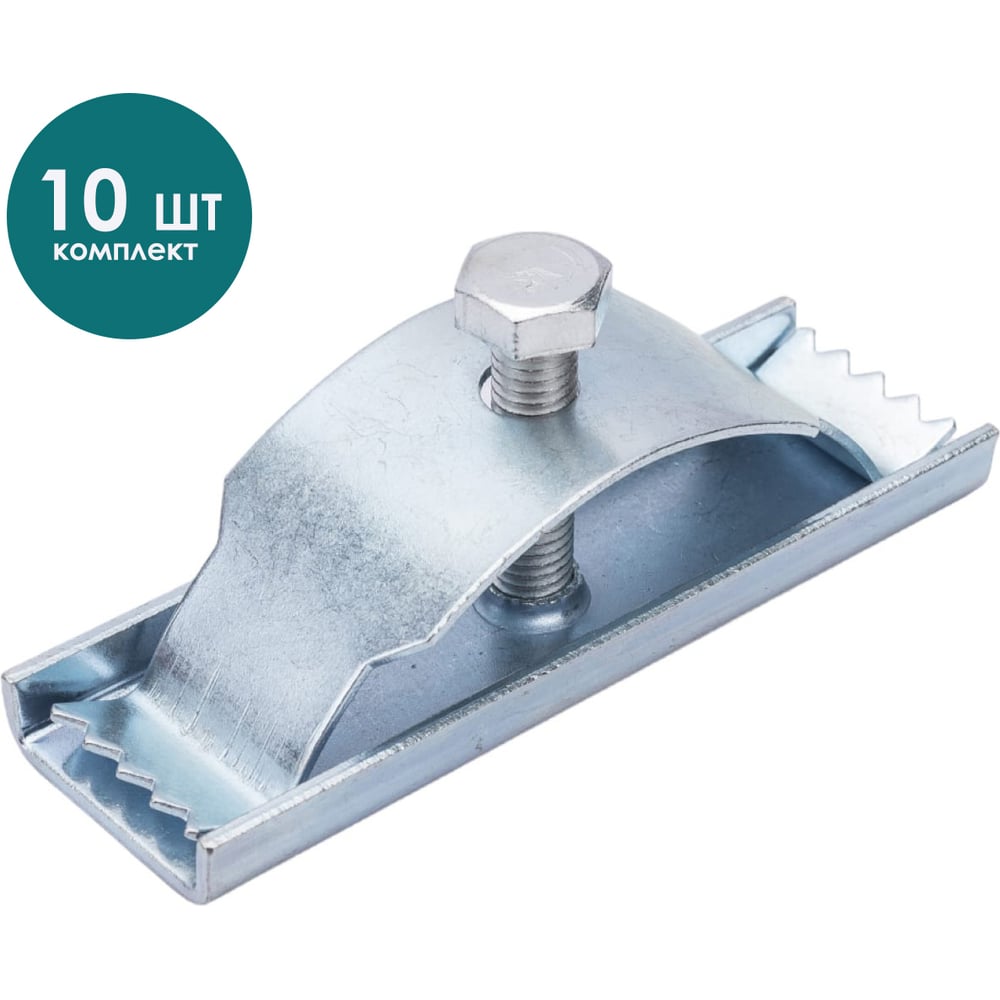 Изображение товара Фиксатор для лотков водоотводных AQUADRENAG DN100 10 шт надежное крепёжное решение