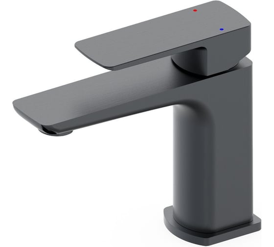 Изображение товара Смеситель для раковины Wonzon & Woghand темный графит WW-88139003-BGM