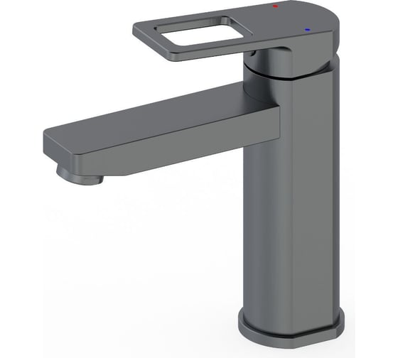 Изображение товара Смеситель для раковины Wonzon & Woghand темный графит WW-88139010-BGM