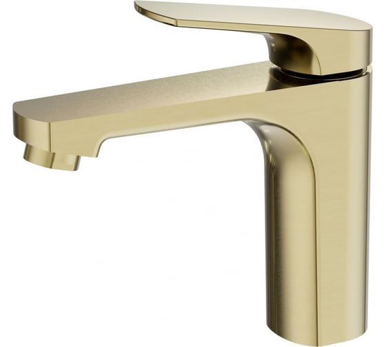 Изображение товара Смеситель для раковины Wonzon & Woghand брашированное золото WW-A40492-BG