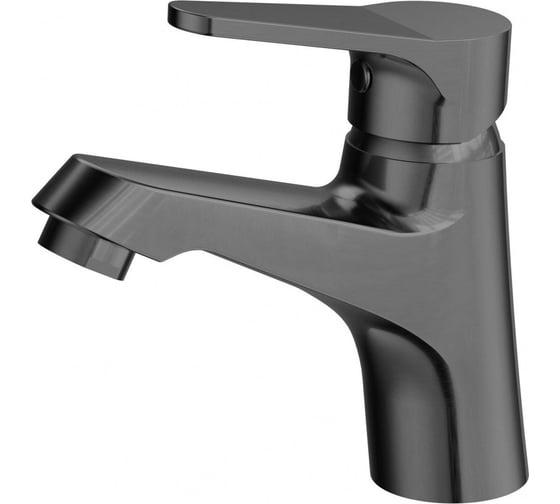 Изображение товара Смеситель для раковины Wonzon & Woghand темный графит WW-A40212-BGG