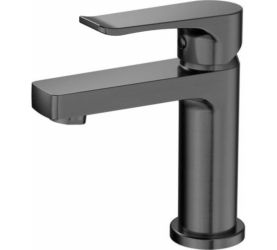 Изображение товара Смеситель для раковины Wonzon & Woghand темный графит WW-A40222-BGG