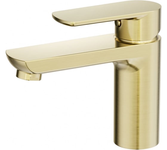 Изображение товара Смеситель для раковины Wonzon & Woghand брашированное золото WW-A40732-BG