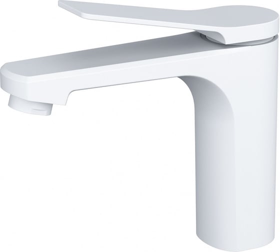 Изображение товара Смеситель для раковины Wonzon & Woghand белый матовый WW-XH-013-MW