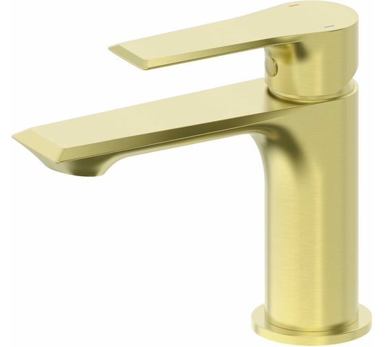 Изображение товара Смеситель для раковины Wonzon & Woghand брашированное золото WW-88018079-BG