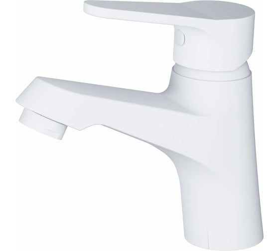 Изображение товара Смеситель для раковины Wonzon & Woghand белый матовый WW-A40212-MW