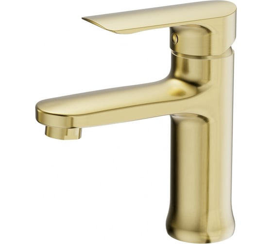 Изображение товара Смеситель для раковины Wonzon & Woghand брашированное золото WW-XH-011-BG