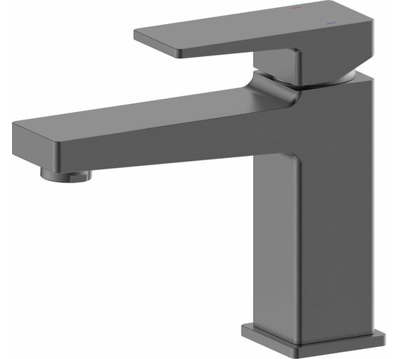 Изображение товара Смеситель для раковины Wonzon & Woghand темный графит WW-88018068-BGM