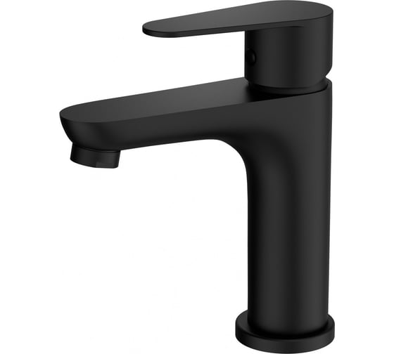 Изображение товара Смеситель для раковины Wonzon & Woghand черный матовый WW-A40202-MB