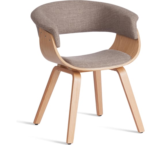 Изображение товара Стул TetChair VIMTA mod.8021 дерево/ткань, 69x56x77 см, натуральный/бежевый, Aimcasa 5 21831