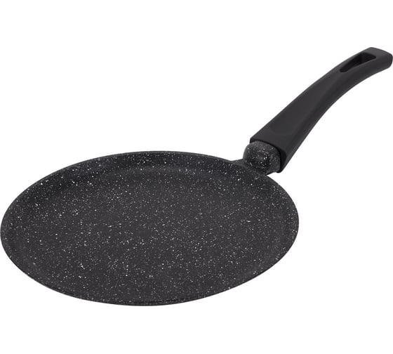 Изображение товара Блинная сковорода ОФИСМАГ 24 см, пятислойное антипригарное покрытие, soft-touch ручка, Гардарика Орион 0824-04 700706