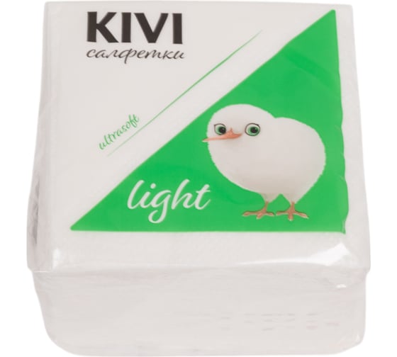 Изображение товара Бумажная салфетка Kivi light белая, 70 листов 4612754820030 00-00000128