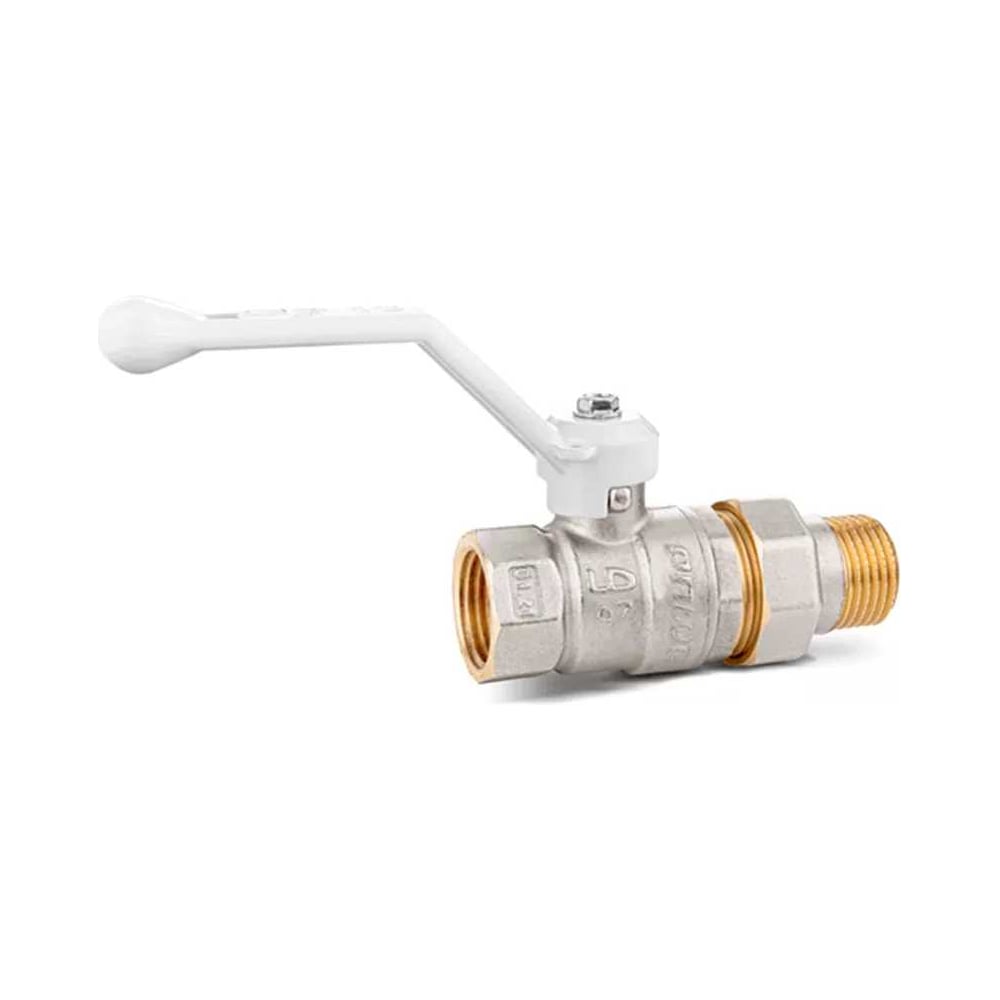 Изображение товара Шаровой кран LD Pride 47.20.В-ГШ.Р (white) LD 47.317.20 W