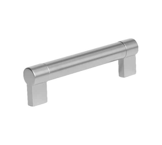 Изображение товара Ручка-скоба CITTERIO GIULIO 128 мм, отделка никель матовый 8.1033.0128.30-30