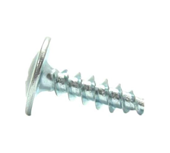 Изображение товара Саморез ОПМ 106003 по термопластам, d4,0x30 мм, zn, с п/круг головой и прессшайбой, 100 шт. УТ000147654