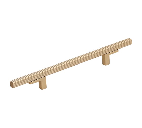 Изображение товара Ручка-скоба CITTERIO GIULIO 128 мм, отделка золото матовое 8.1221.0128.0903