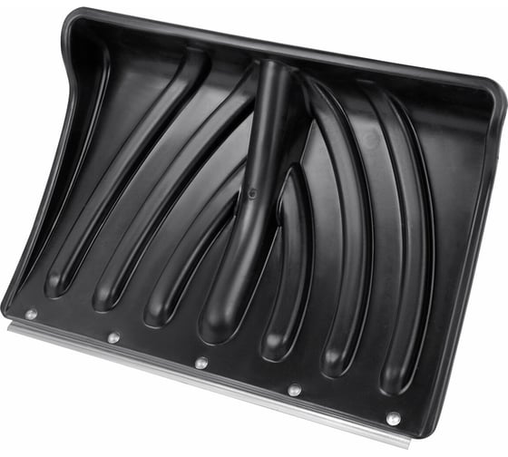 Изображение товара Лопата снеговая Грандмастер Крепыш Суперпрочная 46х33 см, без черенка, планка на клепках 700338