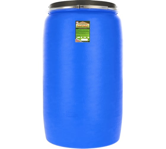 Изображение товара Биозащитный состав для древесины Барьер-БИО мореный дуб, бочка 225 кг 4665296513632