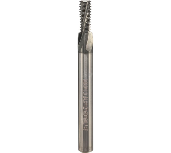Изображение товара Резьбофреза твердосплавная BSKT полнопрофильная М6 шаг 1.0мм AlCrN 4.8х12х6х60мм BSE000F007