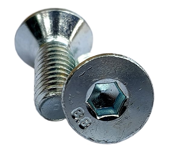 Изображение товара Винт ZAMETAL М5х18 пр. 8.8, с пот. гол., в/ш, DIN 7991, оц., 500 шт ZA515636