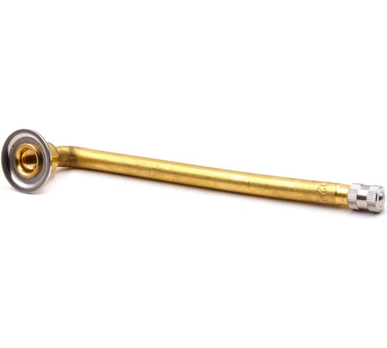 Изображение товара Вентиль HQ-mech V3.02.16 накручиваемый для грузовых шин с камерой, сельхоз и спецтехники, V8, латунь УТ000003199