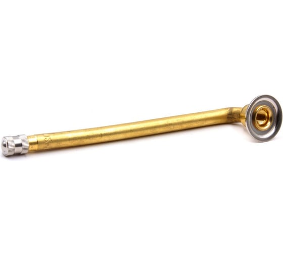 Изображение товара Вентиль HQ-mech V3.02.10 накручиваемый для грузовых шин с камерой, сельхоз и спецтехники, V8, латунь УТ000003193