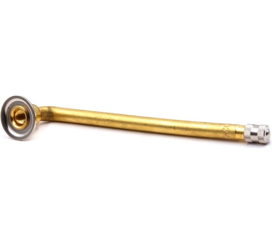 Изображение товара Вентиль HQ-mech V3.02.11 накручиваемый для грузовых шин с камерой, сельхоз и спецтехники, V8, латунь УТ000003194