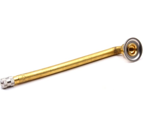 Изображение товара Вентиль HQ-mech V3.02.14 накручиваемый для грузовых шин с камерой, сельхоз и спецтехники, V8, латунь УТ000003197