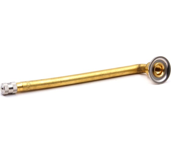 Изображение товара Вентиль HQ-mech V3.02.24 накручиваемый для грузовых шин с камерой, сельхоз и спецтехники, V8, латунь УТ000003204