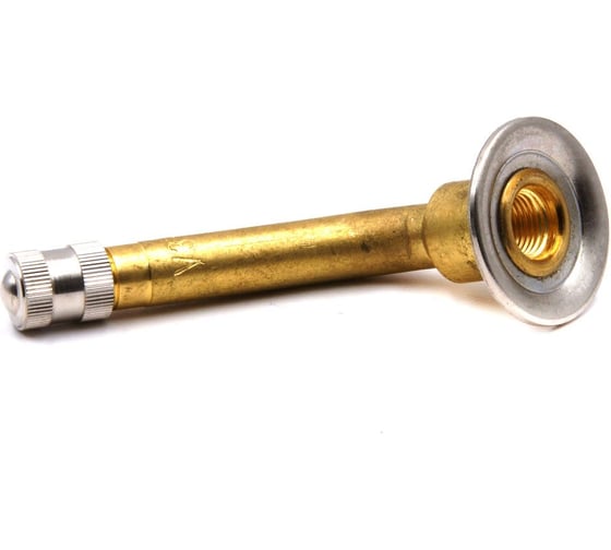 Изображение товара Вентиль HQ-mech V3.02.02 накручиваемый для грузовых шин с камерой, сельхоз и спецтехники, V8, латунь УТ000003186