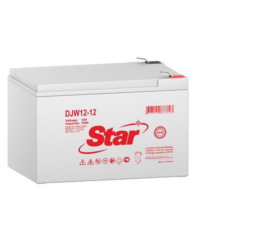Изображение товара Аккумулятор для ИБП Star DJW12-12 12В 12 Ач УТ-00002546