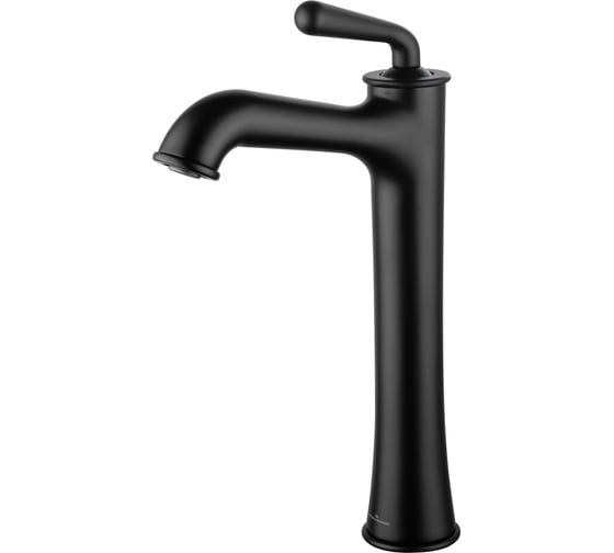 Изображение товара Смеситель для раковины высокий Wonzon & Woghand, черный матовый WW-88239008-MB