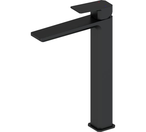 Изображение товара Смеситель для раковины высокий Wonzon & Woghand, черный матовый WW-88239011-MB