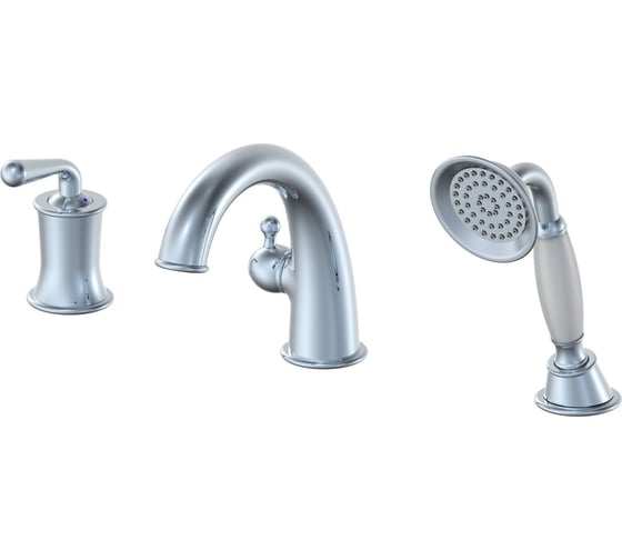 Изображение товара Смеситель на борт ванны Wonzon & Woghand, хром WW-88659008-CR