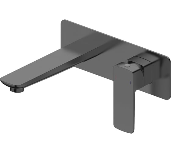 Изображение товара Встраиваемый смеситель для раковины Wonzon & Woghand темный графит WW-88869003-BGM