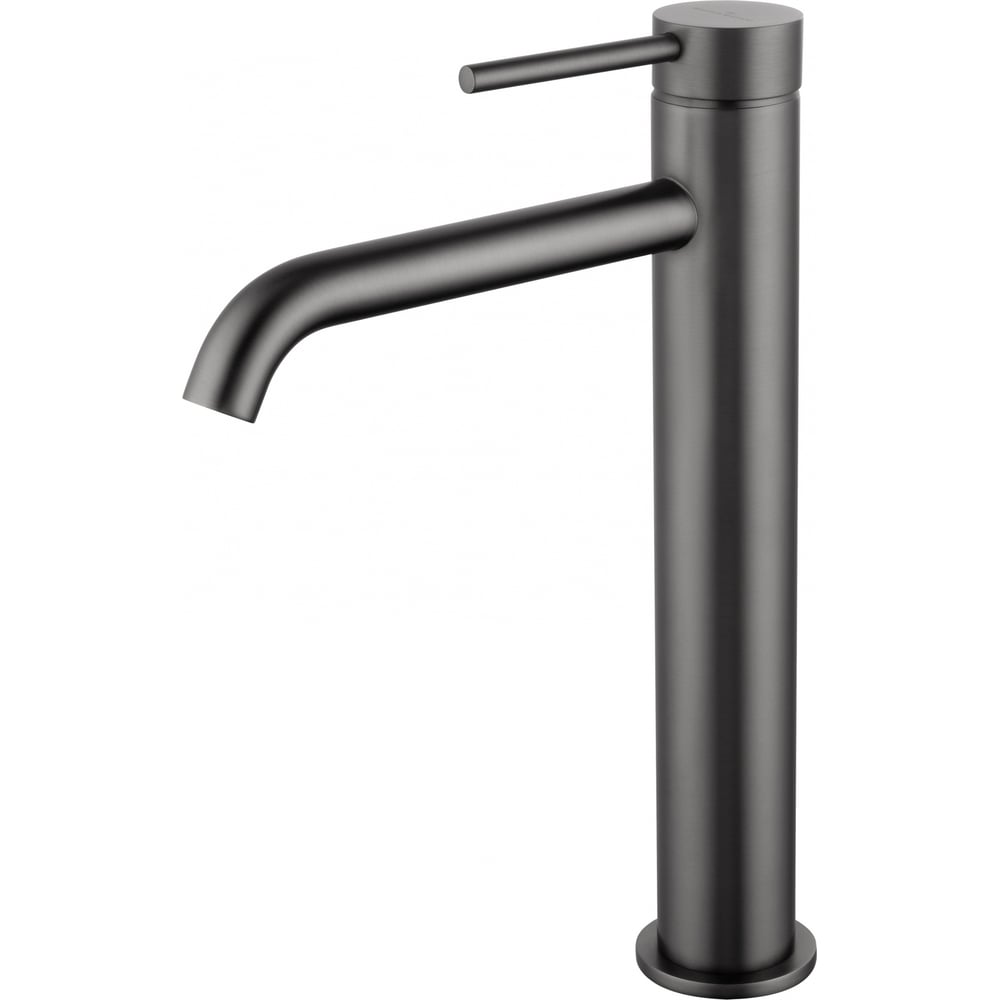 Изображение товара Смеситель для раковины высокий Wonzon & Woghand темный графит WW-88239017-BGM