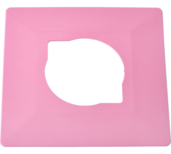 Изображение товара Декоративная рамка Bylectrica накладка под выключатель, ЮЛИГ.735212.410 розовый