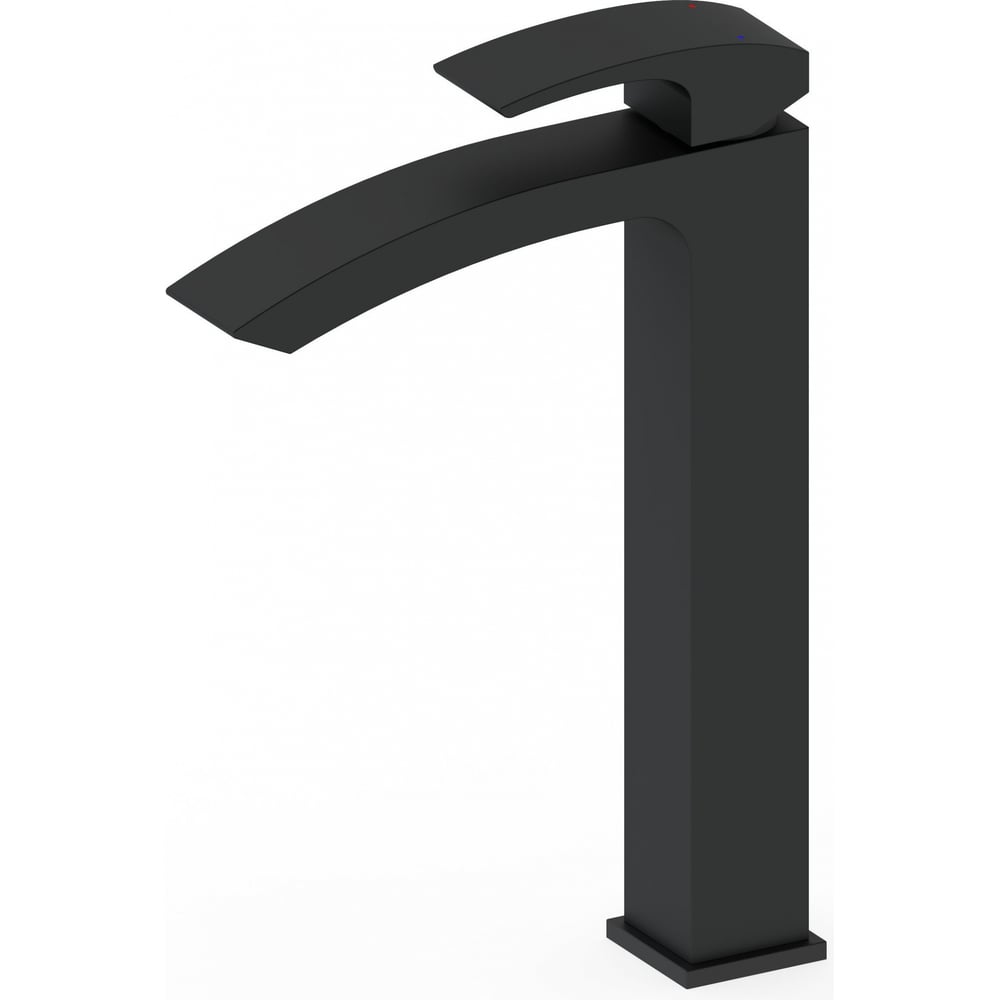 Изображение товара Высокий смеситель для раковины Wonzon & Woghand черный матовый WW-88239009-MB