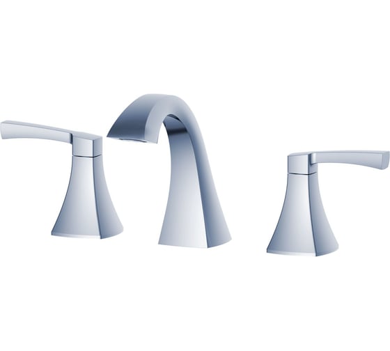 Изображение товара Смеситель для раковины Wonzon & Woghand на 3 отверстия, хром WW-88083095-CR