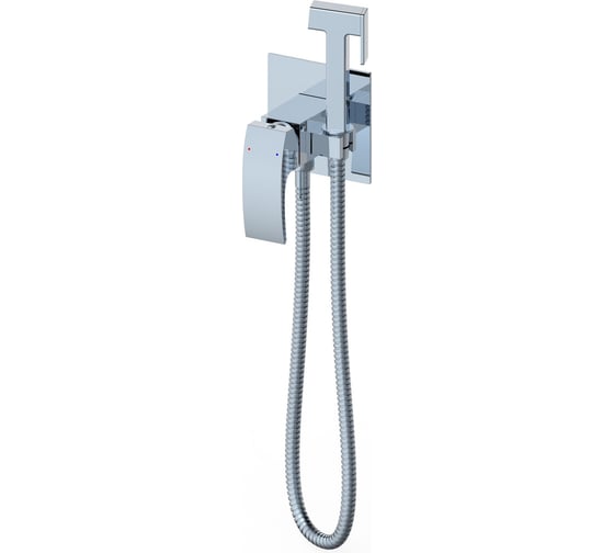 Изображение товара Смеситель с гигиеническим душем встраиваемый Wonzon & Woghand, хром WW-88829009-CR