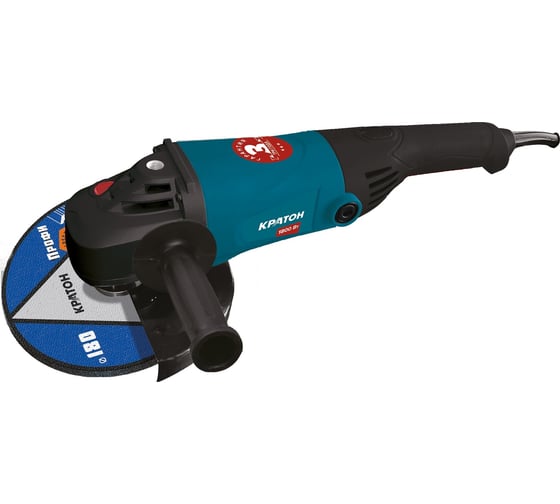 Изображение товара Шлифовальная угловая машина КРАТОН AMG-1800-180JC 3 05 01 046