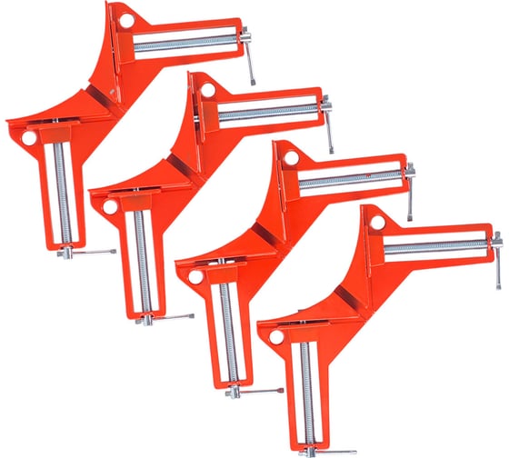 Изображение товара Набор струбцин угловых VIRA 75 мм 4 шт 203404