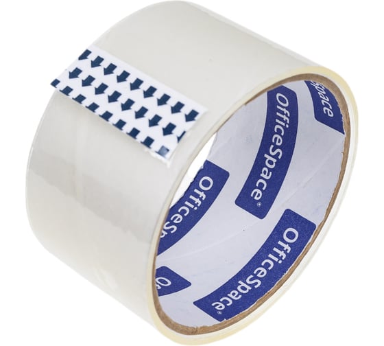 Изображение товара Упаковочная клейкая лента Office Space 48 мм х 15 м, 38 мкм ШК КЛ_1108