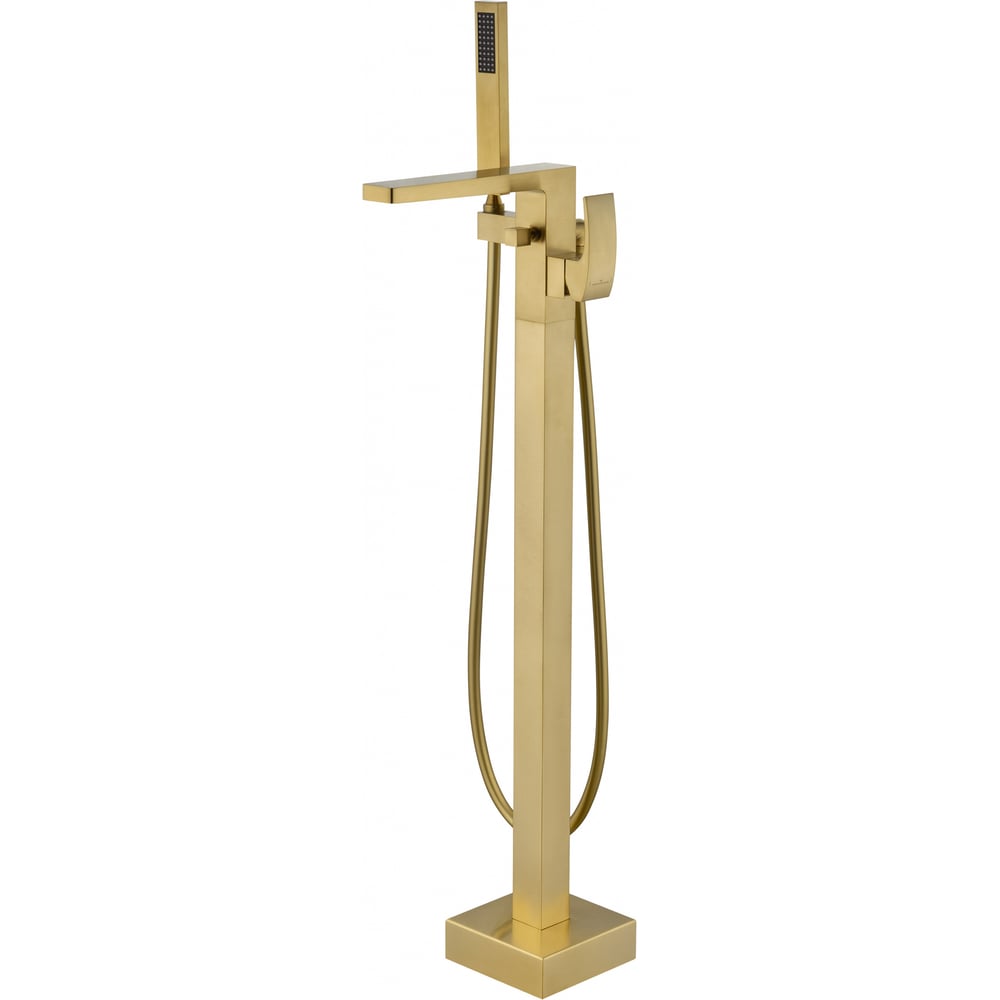 Изображение товара Смеситель для ванны напольного монтажа Wonzon & Woghand золото