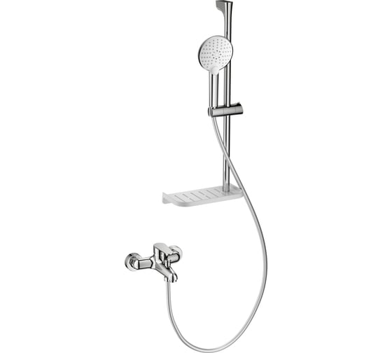 Изображение товара Смеситель для ванны с душевым гарнитуром Wonzon & Woghand хром WW-AE3201-СR