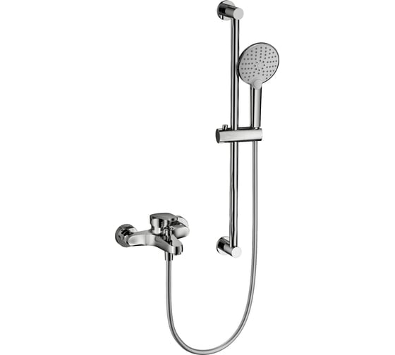 Изображение товара Смеситель для ванны с душевым гарнитуром Wonzon & Woghand хром WW-С2501-СR